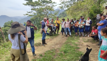 En visita a la Sierra Nevada, Funcionarios de CORPAMAG atendieron denuncia de presunta cacería a un jaguar